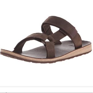 Teva Universal Slide Leather Brown